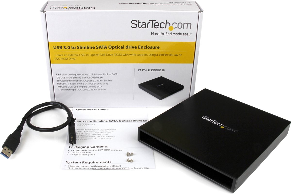 StarTech USB 3.0 naar Slimline SATA ODD-behuizing