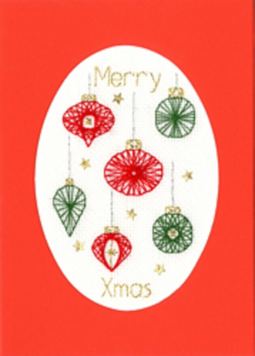 Borduurpakket Bothy Threads Kerst  Nr XMAS 44