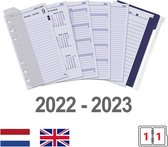 Kalpa 6311-23-24 Personal (Standaard) 6 Ring agenda Vulling Dagelijks Jaardoos NL 2023 2024