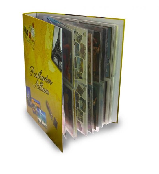 Thumbnail van een extra afbeelding van het spel SAFE Ansichtkaarten verzamelalbum met print - incl. 20 insteekbladen voor maximaal 160 postkaarten