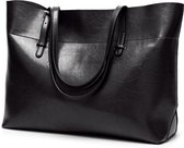 Handtas Dames Schoudertas Shopper Tas - Zwart