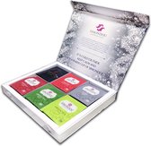 Simondou - Happy Holidays Giftset - Nieuwjaars Cadeau - Kado - Pure Ceylon Thee Assortiment - Relatiegeschenk - Lekkere thee - Theezakjes - Teabags - Business gift - Happy New Year