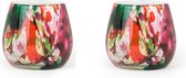 Design vaas Fidrio Mixed Colours - Fiore H12 (Set van 2)