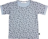 Pimsa - tshirt - animal - blauw - maat 2/3 jaar