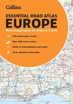 2022 Collins Essential Road Atlas Europe