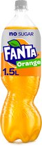 Fanta | Zero Orange | 6 x 1.5 liter
