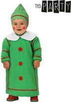 LuxuryLiving - Kostuums voor Baby's - Kerstboom - Groen - Hoed en Jurk - 100 % polyester