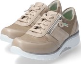 Mephisto Sano Izae - dames wandelsneaker - Taupe - maat 42 (EU) 8 (UK)