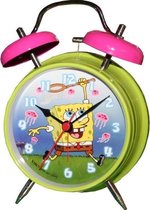 SpongeBOB - wekker 16cm - Pink bells