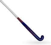 Stag  Helix 2000 Hockeystick - M-Bow - 35% Carbon - Senior - Blauw/Oranje - 36,5 Inch