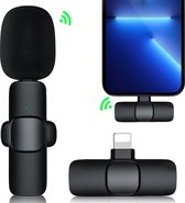 MATTI® Draadloze Microfoon - Bluetooth Microfoon - Microfoonset Dasspeld - Lightning Connector
