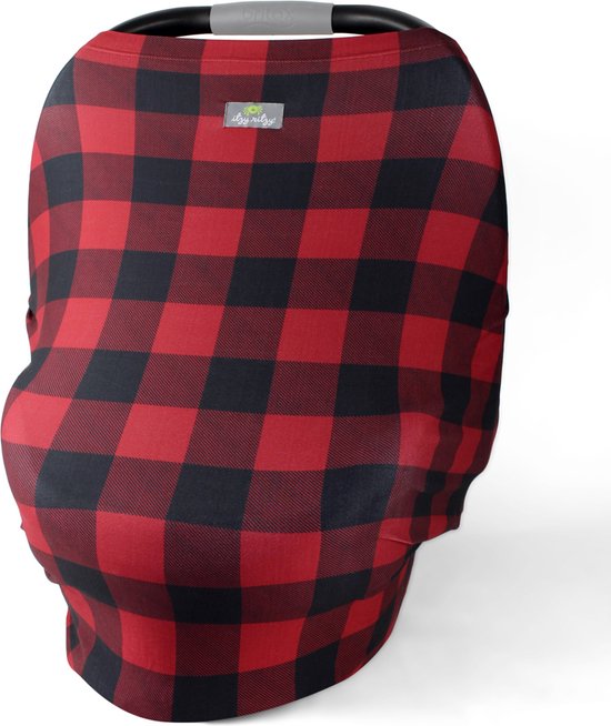 Borstvoedingsdoek - Itzy Ritzy - Mom Boss™ - 4-in-1 borstvoedingsdoek - Buffalo Plaid
