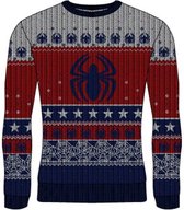 Doe alles met mijn kracht Tirannie merk op Spider man gebreide foute kerst trui | bol.com