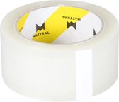 Tape PP Acryl LN transparant 50 mm x 66 meter - 28my Standaard