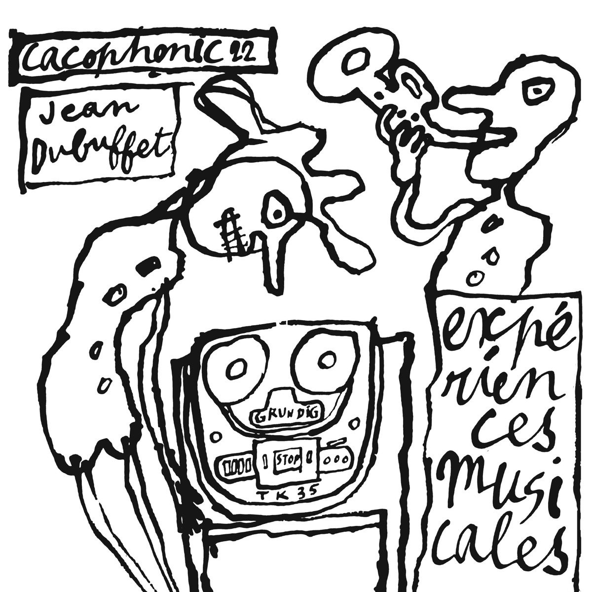 Jean Dubuffet - Expériences Musicales (LP)