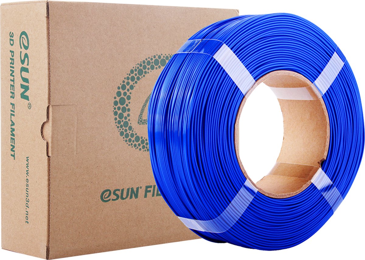 eSun PLA+ Refilament Blauw / Blue 1 kg - 1.75mm - 3D printer filament