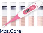 Mat Care BBT ovulatiethermometer + XL pack 25 ovulatietest strip