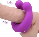 Vibrerende Cockring Voor Mannen - USB oplaadbaar - Penisring - discreet verstuurd - Clitoris Stimulator - Cockring Vibrerend - 9 vibratie modus - speeltjes voor volwassenen - Sex T