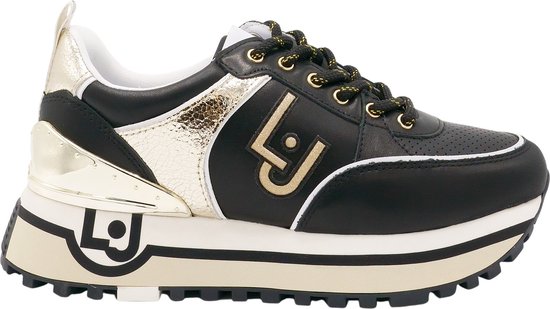 Liu Jo Maxi Wonder Dames Sneakers – Black – Maat 36