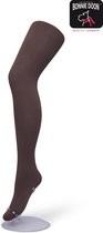 Bonnie Doon Opaque Comfort Panty 70 Denier Bruin Dames maat 42/44 XL - Extra brede Comfort Boord - Tekent Niet - Kleedt Mooi af - Mat Effect - Gladde Naden - Maximaal Draagcomfort