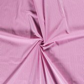 Katoen stof - Kleine Streep - 140cm breed - Roze - 10 meter