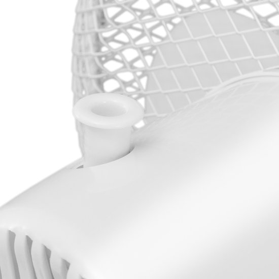TROTEC Tafelventilator TVE 8 met 30 watt vermogen, automatische 90°- oscillatie met uitschakelmogelijkheid, 2 Snelheden