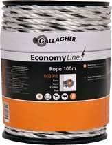 Gallagher Cord EconomyLine (5 MM / Wit) - 100 Meter