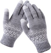 Hidzo Handschoenen - Unisex - Grijs - Maat S/M - Touchscreen