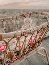 House of Tods Wieg Kenza Rotan Handgemaakt - Wiegje - Kinderkamer - Babykamer - Incl Matras - Exclusief - 2021