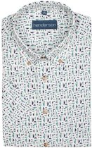 GCM 5253 Casual overhemd met korte mouwen - Maat XL - Heren