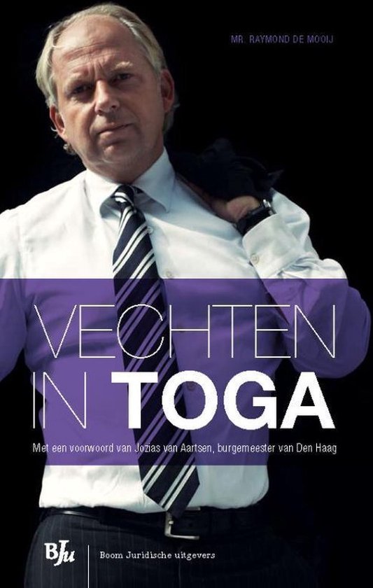 Cover van het boek 'Vechten in toga'