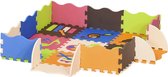 25-Delige Puzzelmat Vloertegel Mat - Speeltegels Mat Voor Kids  - EVA Foam Speeltaptijt Puzzelmat - Speelkleed Ondertegels - Muziekmat Vloermat Schuim Vloer Tegels - EVA Schuim - Multicolor