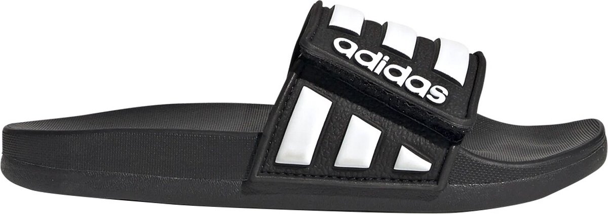 adidas - Adilette Comfort ADJ Kids - Verstelbare Slippers - 28 - Zwart |  bol.com