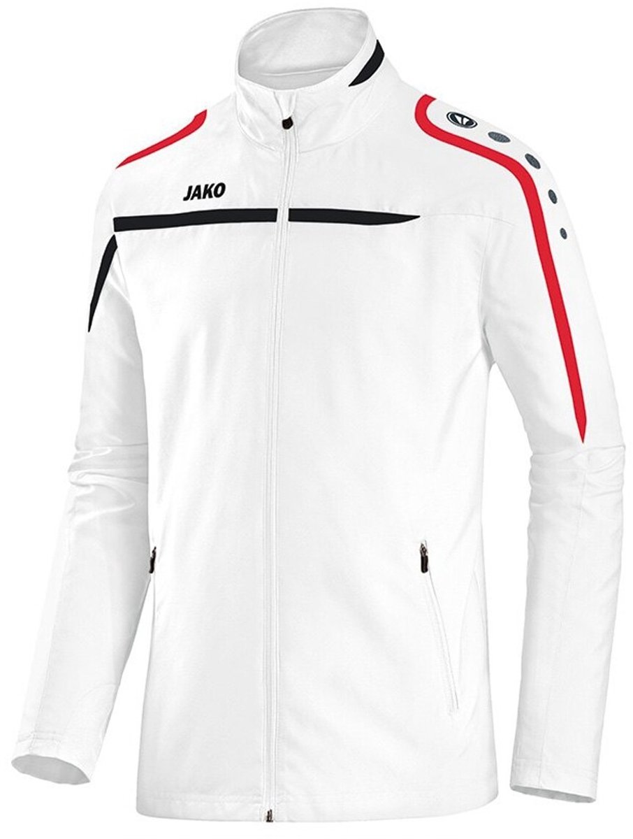 Jako Performance Trainingsvest Vrije Tijd - Wit / Zwart / Rood | Maat: L