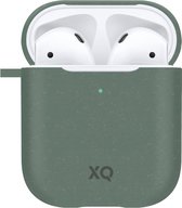 Xqisit Eco Friendly Hoesje Geschikt voor Apple AirPods 1 - Groen