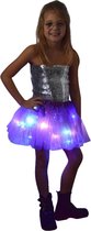 Tutu - Kinder petticoat - Met gekleurde lichtjes - Paars - Ballet rokje