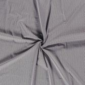 Katoen stof - Kleine Streep - 140cm breed - Zwart - 10 meter
