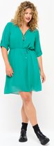 LOLALIZA Mini jurk - Groen - Maat 36