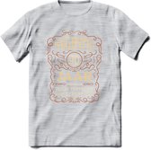 90 Jaar Legendarisch Gerijpt T-Shirt | Roest - Ivoor | Grappig Verjaardag Cadeau | Dames - Heren | - Licht Grijs - Gemaleerd - 3XL