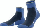 FALKE Versatile Korte Sokken sneakersokken admend zacht met patroon strepen dun kwartlengte zomer  Katoen Blauw Heren sokken - Maat 46-48