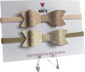 Haarbandjes - Baby - Kind - Meisjes - Hoofdband - Haaraccessoires - Haarstrik - Strik -  Roze - Verjaardag - Cadeautje - Zomer