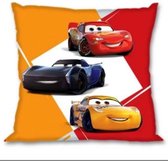 Disney Cars Sierkussenhoes - Dubbelzijdig - 40 x 40 cm
