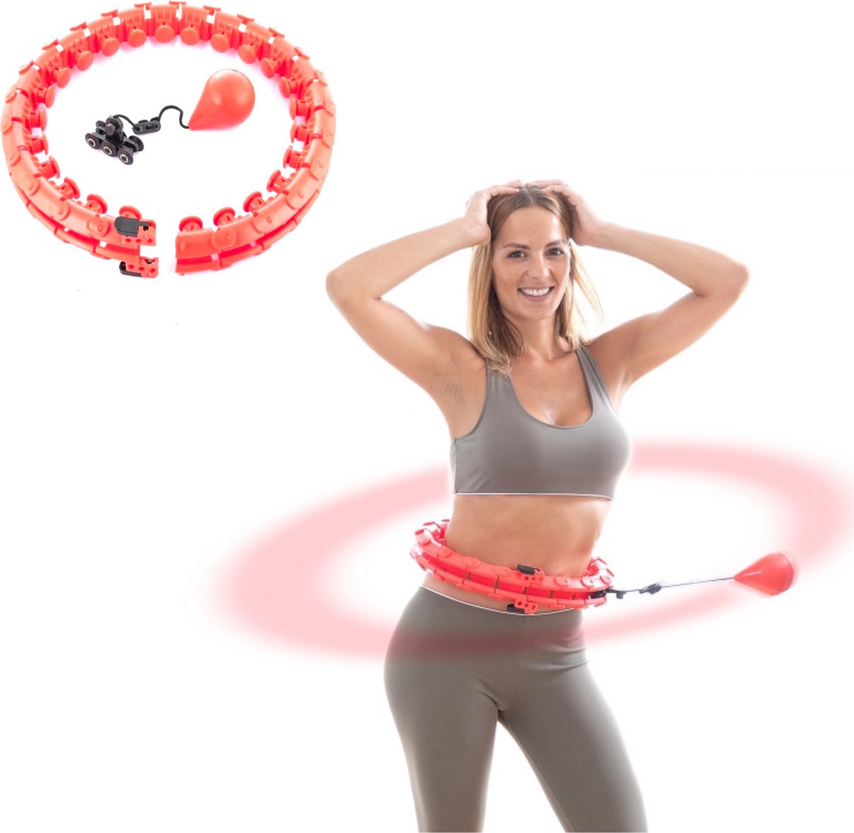 Smart Hula Hoop Fitness - Hula Hoop lesté pour Adultes et Enfants -  Bodyhoop lesté 