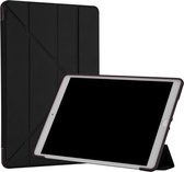 iPad 2021 10.2 inch Book Case Origami Zwart