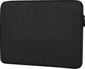 Laptopcover - 13 inch zwarte beschermhoes - schokbestendige laptop of tablet cover - Laptop sleeve met stoot dempende technologie