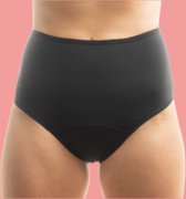 Menstruatie ondergoed - BP3 - Sportief met hoge taille - 2XL - Zwart