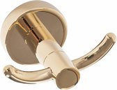 REA Mist Handdoekhouder Wandmodel - 8.5 x 5 cm - Glans Goud