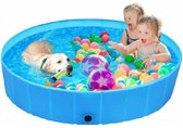 Hondenzwembad - 80x20cm - Zwembad voor honden/huisdieren - Opvouwbaar Bad - Inklapbaar bad