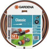 GARDENA Classic Met Aansluitarmaturen Tuinslang  - 20 Meter - 13 mm