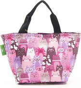 Eco Chic - Cool Lunch Bag - C19PP - Purple - Cats